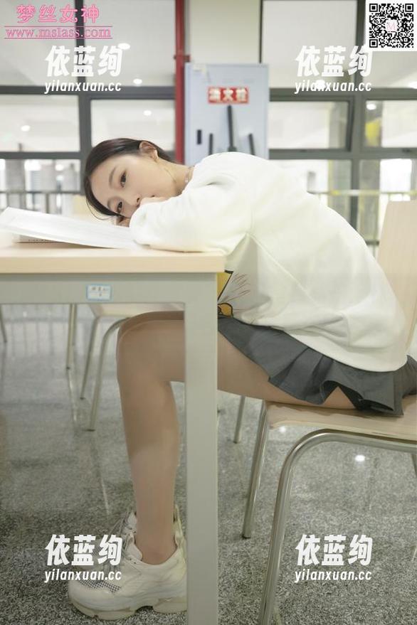MSLASS梦丝女神 - 从课堂到私拍：林可儿的学院风合集，全程在线