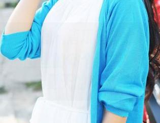 MyGirl美媛馆 – 唐琪儿Beauty的白裙：这高清原图里的每个纱质细节都让我想起夏天的微风。
