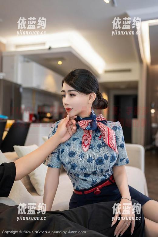 XINGYAN星颜社 - 最新写真集：李丽莎与灰丝的碰撞，似乎在说些不言而喻的事
