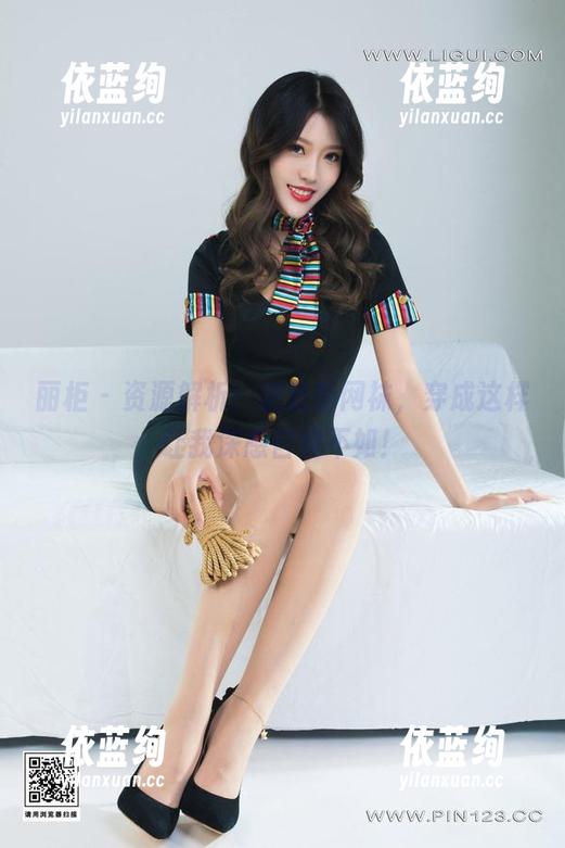 丽柜 - 资源解析：甜甜的网袜，穿成这样让我深感自愧不如！