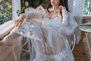 奈汐酱Nice的体操服原图，私房的角落里，她透着一股子赤裸的真实，比运动更迷人。