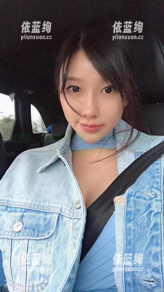 微密圈 - 紫色哒豚豚双马尾福利图包，哈哈，这脸红得像个苹果！