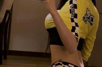 微密圈 – 后妈裙初体验，黎允熙baby私房美图：情感不散，裙摆不止！